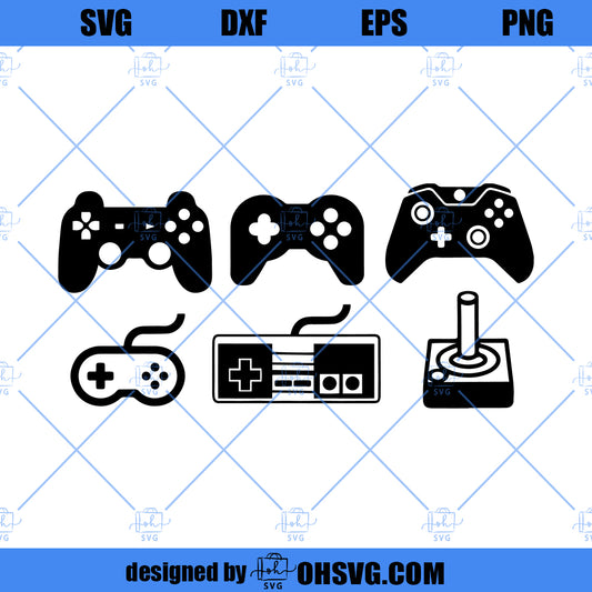 Gamer Controller SVG, Gamer SVG, Game Controller SVG, Video Game SVG