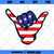 Shaka Sign SVG, Merica Shaka SVG, Hand Sign SVG, Shaka Finger SVG