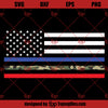 Thin Blue Line SVG, Thin Red Aline SVG, Thin Camo Line SVG, USA Flag Support SVG