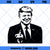 Donald Trump SVG, Donald Trump Giving the Middle Finger SVG