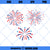 Fireworks 4th Of July SVG, Fireworks SVG, USA Firework America SVG