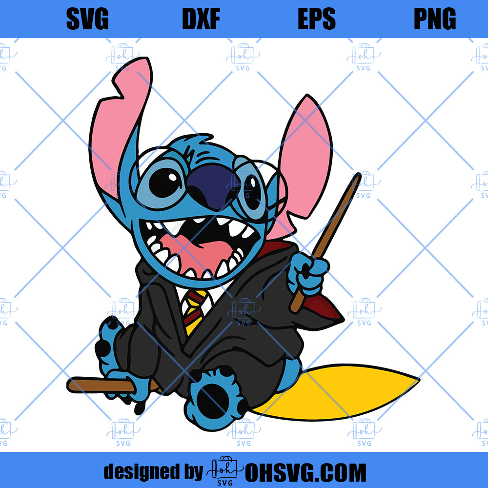 Blue Alien Wizard SVG, Layered Svg, Cut File - ohsvg