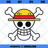 Luffy Flag SVG, One Piece SVG PNG DXF Cut Files For Cricut