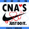 CNA&#39;s just do it svg png studio 3 nurse svg png shirt design heart stethescope svg cna gift svg christmas gift svg