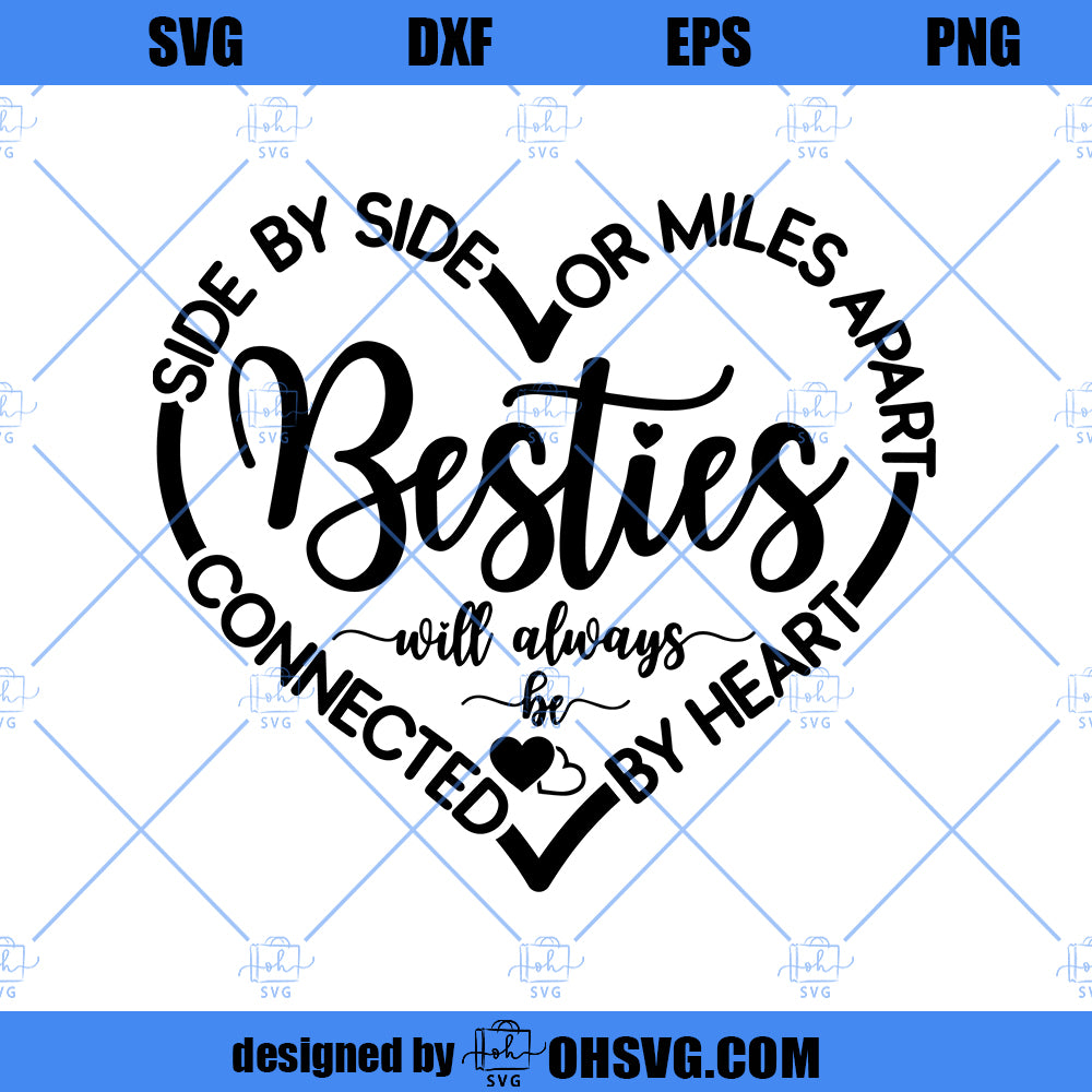 Besties SVG, Best Friends SVG, Friendship SVG, Friends SVG