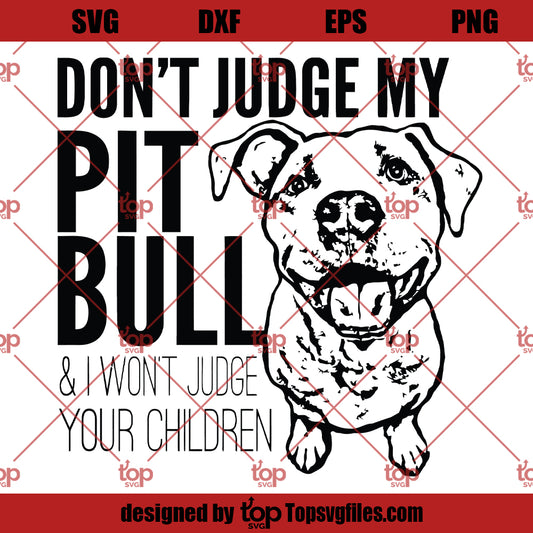 Don't Judge My Pit Bull - Eco-Friendly Tote Bag