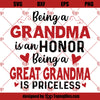Being A Great Grandma Is Priceless SVG, Grandma SVG, Great Grandma SVG