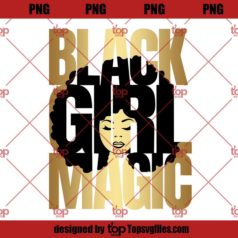 Black Girl Magic SVG, Afro Diva Svg, Queen Boss, Lady, Black Woman, Glamour, SVG, PNG Vector Clipart Silhouette Cricut Cut Cutting