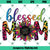 Blessed Mom Png, Leopard Sunflower PNG, Sublimation Design, Digital Download, Mother's Day Png, Leopard Mom png, Colorful Sunflower Png