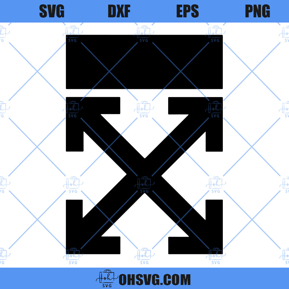 Off White SVG, Off White Logo SVG PNG DXF Cut Files For Cricut
