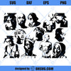 Tupac SVG, Tupac Hip Hop Rap Music Singer SVG PNG DXF Cut Files For Cricut