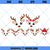 Christmas Reindeer Faces SVG, Girl Reindeer SVG, Boy Reindeer SVG, Family Reindeer Face SVG