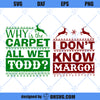 Christmas Vacation Todd And Margo SVG, Couple Christmas SVG, Ugly Christmas SVG