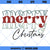 Merry Merry Merry Christmas SVG, Retro Christmas SVG, Mid Century Christmas SVG