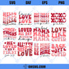 Retro Valentines SVG, Heart Love Valentine SVG, Valentine SVG, Cute Valentines SVG