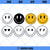 Smiley Face SVG, Smiley Happy Face SVG, Yellow Smiley SVG, Emoji SVG