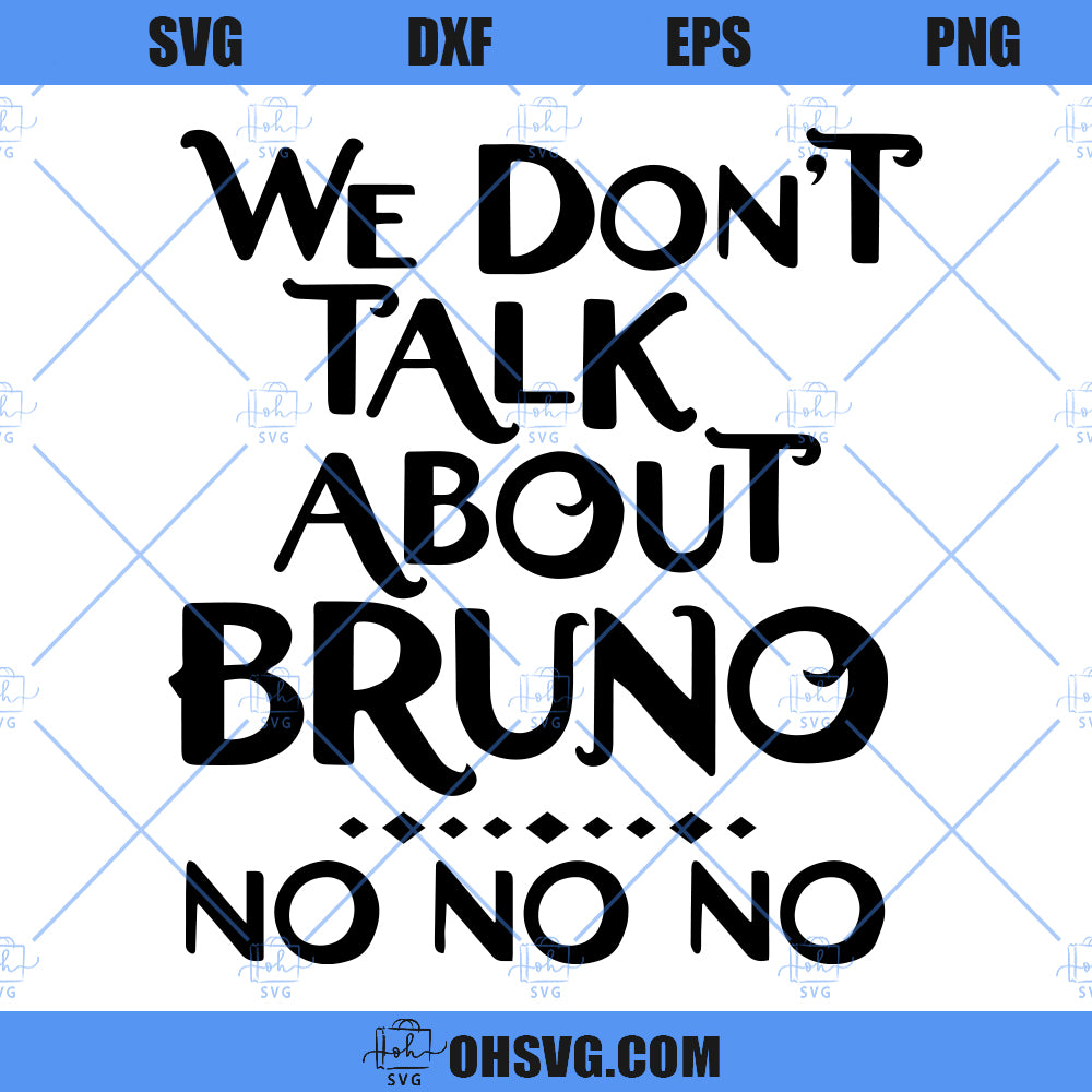 Encanto Bruno SVG, We Dont Talk About Bruno SVG, Mirabel Madrigal SVG