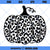 Halloween Leopard Print Pumpkin SVG, Thanksgiving Pumpkin SVG, Pumpkin Cheetah SVG