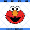 Elmo SVG,Elmo Face SVG, The Muppets SVG PNG DXF Cut Files For Cricut