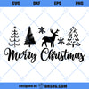 Merry Christmas SVG, Christmas Shirt SVG, Christmas Tree SVG, Christmas SVG