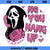 No You Hang Up SVG, Ghostface Scream SVG, Halloween Funny Ghostface SVG