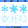 Winter Snowflake Christmas SVG, Snowflakes SVG, Winter SVG