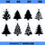 Christmas Tree SVG, Christmas SVG Cricut Silhouette PNG DXF Cut Files For Cricut