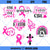 Breast Cancer Awareness Bundle SVG, Fight Cancer SVG, Cancer Survivor SVG