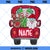 Christmas Truck PNG, Customize With Your Name PNG, Christmas In Old Truck PNG