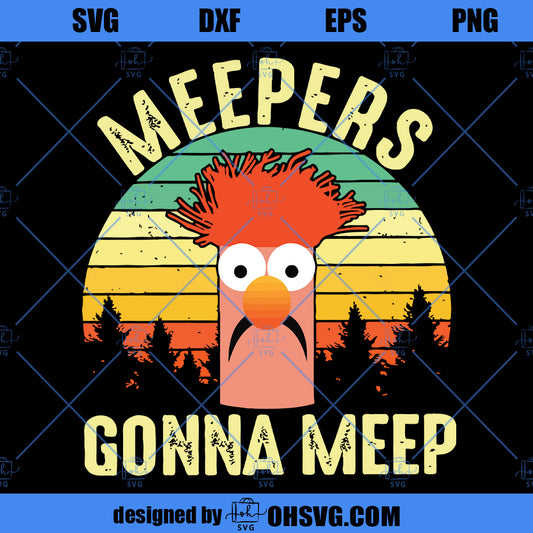Beaker Meepers Gonna Meep Unisex T-shirt, Beaker The Muppet, Funny Beaker Shirt, Animal Muppets Shirt, Vintage Beaker Meep Shirt