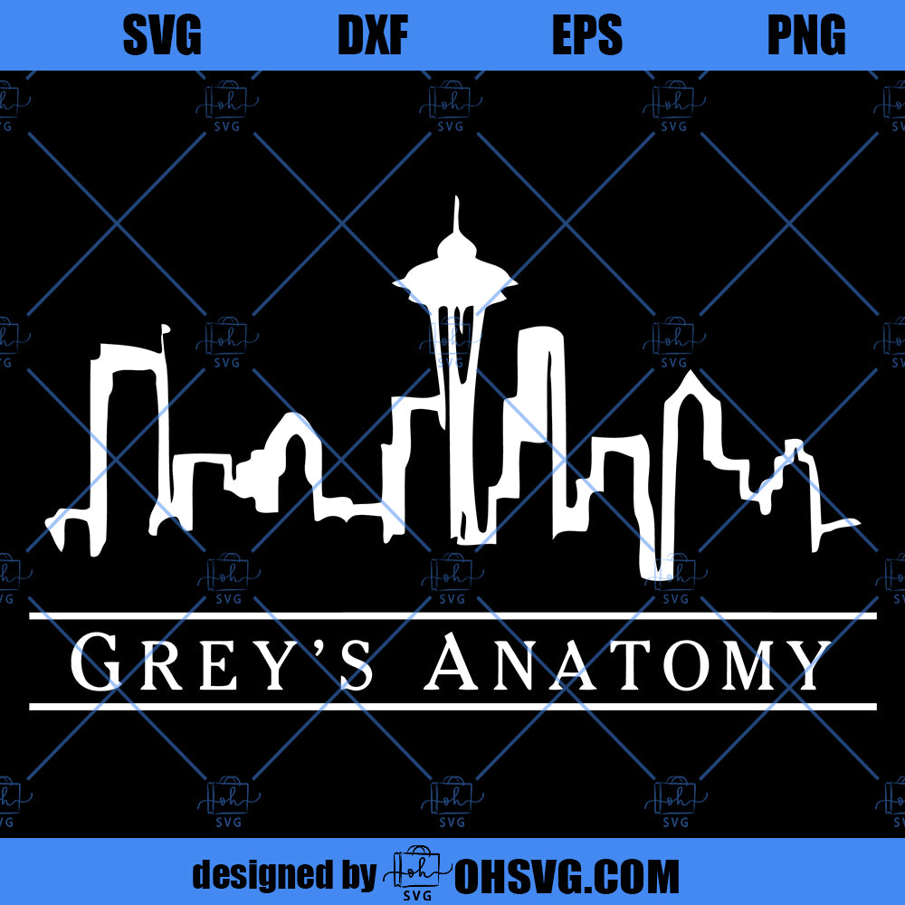Greys Anatomy SVG, Grey Sloan Memorial Hospital SVG