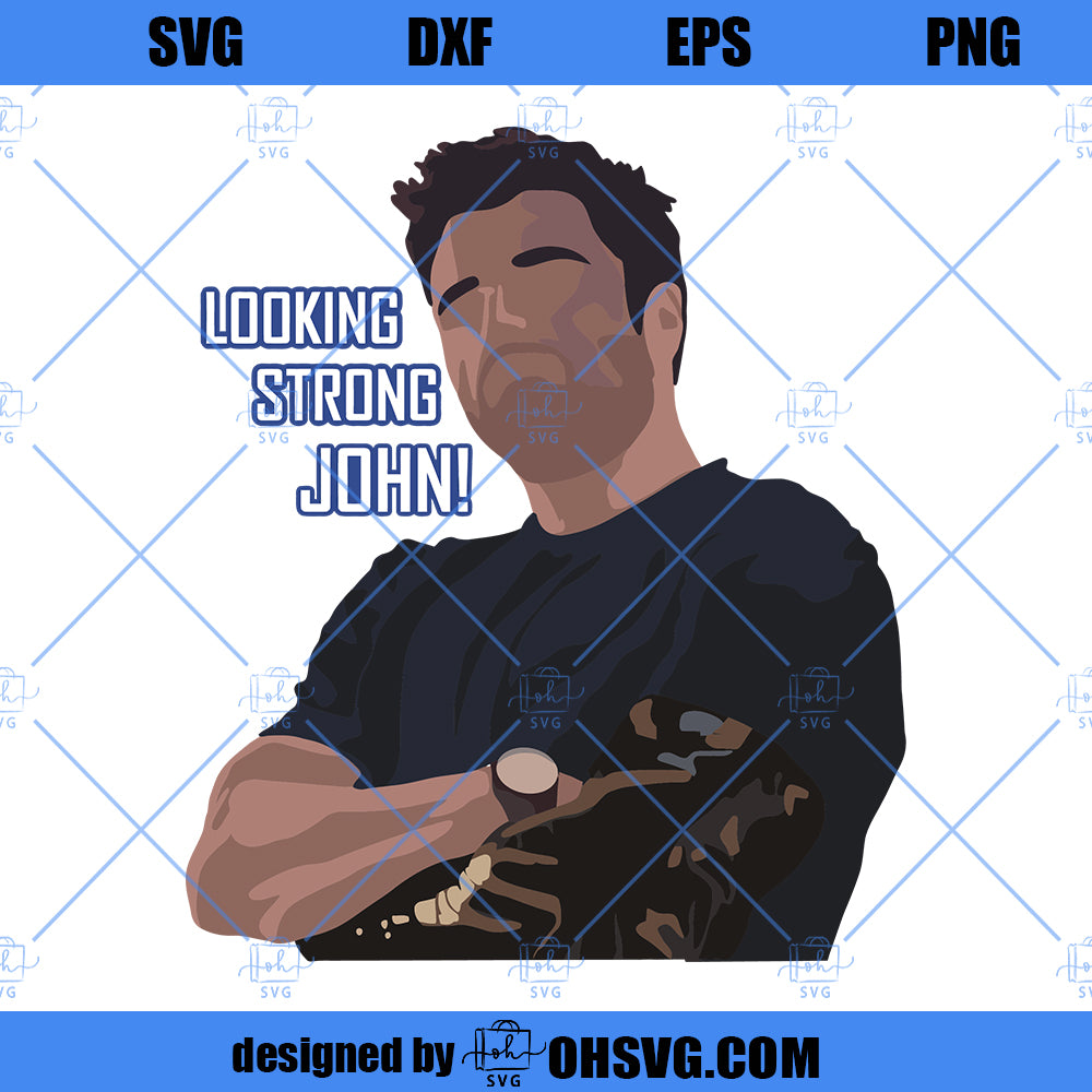 Looking Strong John SVG, Falcon And The Winter Soldier SVG, Bucky Barnes SVG