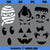 Frankenstein Face SVG, Pumpkin Face SVG, Halloween Family Bundle SVG, Mummy Face, Ghost Face SVG