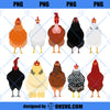 Women Chicken SVG, Chicken SVG, Love Chickens SVG