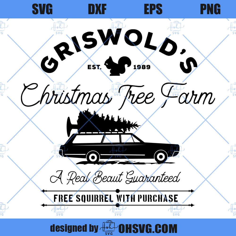 Griswold's Christmas Tree Farm SVG, National Lampoon's SVG, Christmas SVG