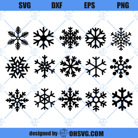 Snowflake SVG, Flake Winter SVG, Christmas SVG, Winter SVG