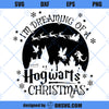 I’m Dreaming Of A Hogwarts Christmas SVG, Buffalo Check SVG, Hogwarts Christmas SVG