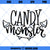 Candy Monster SVG, Kids Halloween SVG, Funny Children Halloween SVG