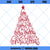 Christmas Tree SVG, Christmas SVG, We Wish You A Very Merry Christmas SVG