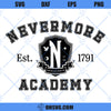 Nevermore Academy SVG, University Nevermore SVG, Wednesday SVG