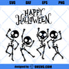 Happy Halloween Skeleton SVG, Funny Halloween SVG, Halloween Party SVG