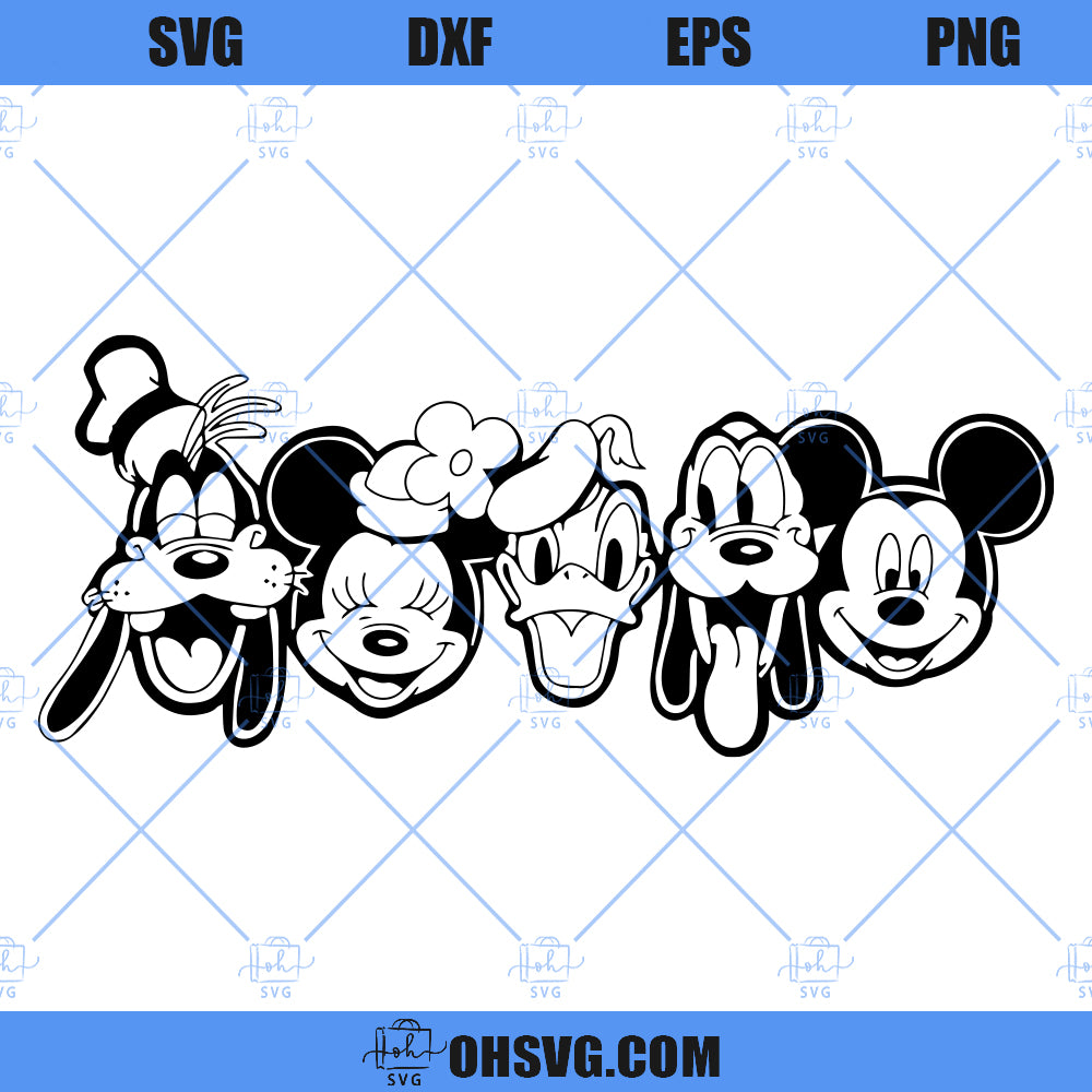 Marvel Mickey Mouse Disney SVG, Mickey Mouse Head SVG, Avengers