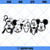 Mickey & Friends SVG, Disney Friends SVG PNG DXF Cut Files For Cricut