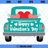 Valentine SVG, Truck Heart Valentines Day SVG, Farmhouse Country Love SVG