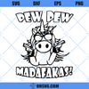 Pew Pew Madafakas SVG, Funny Unicorn SVG PNG DXF Cut Files For Cricut