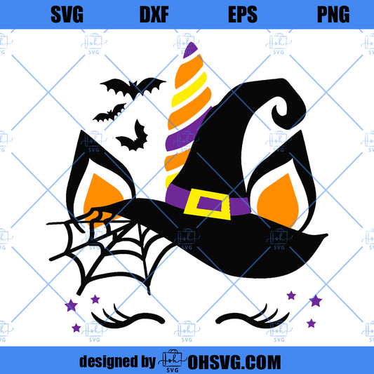Halloween Unicorn SVG - Halloween Unicorn - Halloween Decor - Halloween SVG - Halloween Unicorn PNG - Halloween Shirt - Halloween Sweatshirt
