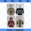 Horror Mugshot PNG, Horror Movie Characters PNG, Horror Movie PNG, 80s Horror PNG
