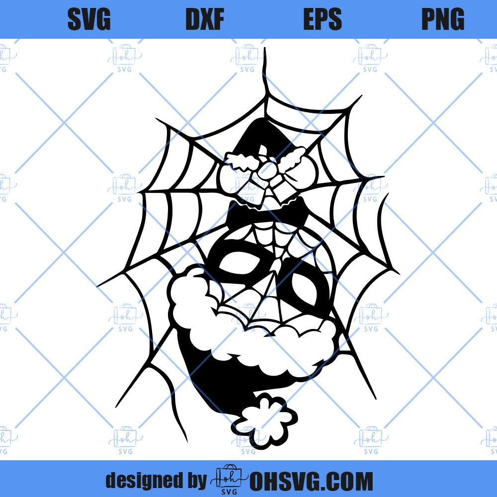 Spiderman Christmas SVG, Spiderman SVG Cricut Silhouette