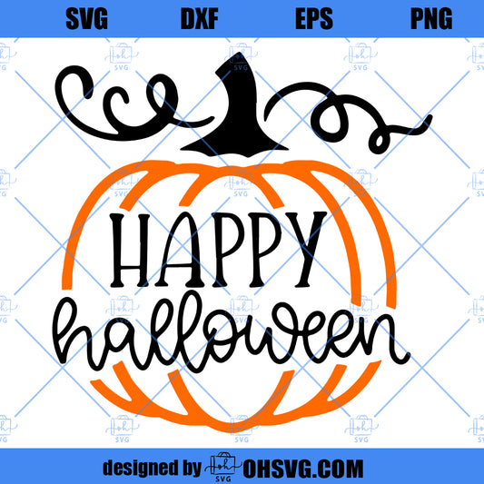 Happy Halloween Svg ,Halloween Svg ,Pumpkin Svg,Halloween Pumpkin Svg,Commercial Use,Instatnt Dowwnload,Cricut,Silhouette,Halloween