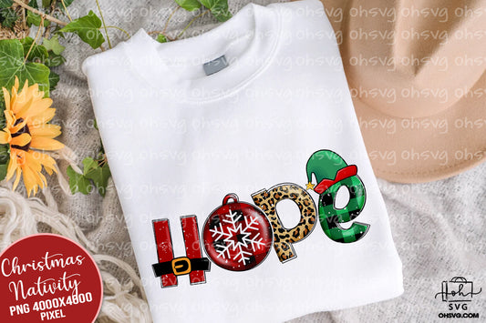 Hope PNG, Hope Christmas PNG, Merry Christmas PNG, Hope Santa PNG